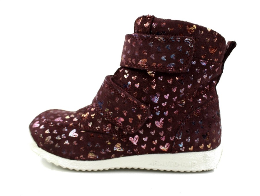 Clearance Arauto RAP Arauto Rap Old Rose Hearts Winter Boot Sif With Tex