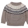 Online FUB Fub Sweater Beige Melange Merino Wool