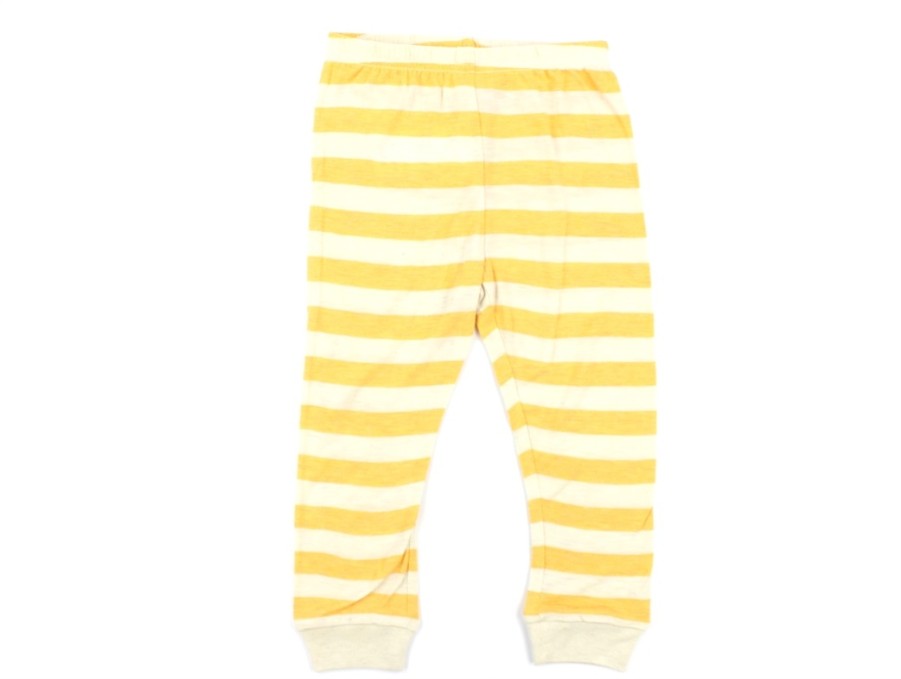 Online Celavi Celavi Leggings Mineral Yellow Stripes Viscose/Merinowool