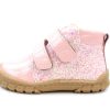 Clearance Angulus Angulus Rosa Glitter Shoes With Velcro