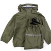 New Mikk line Mikk-Line Dusty Olive Rainwear Pants And Jacket