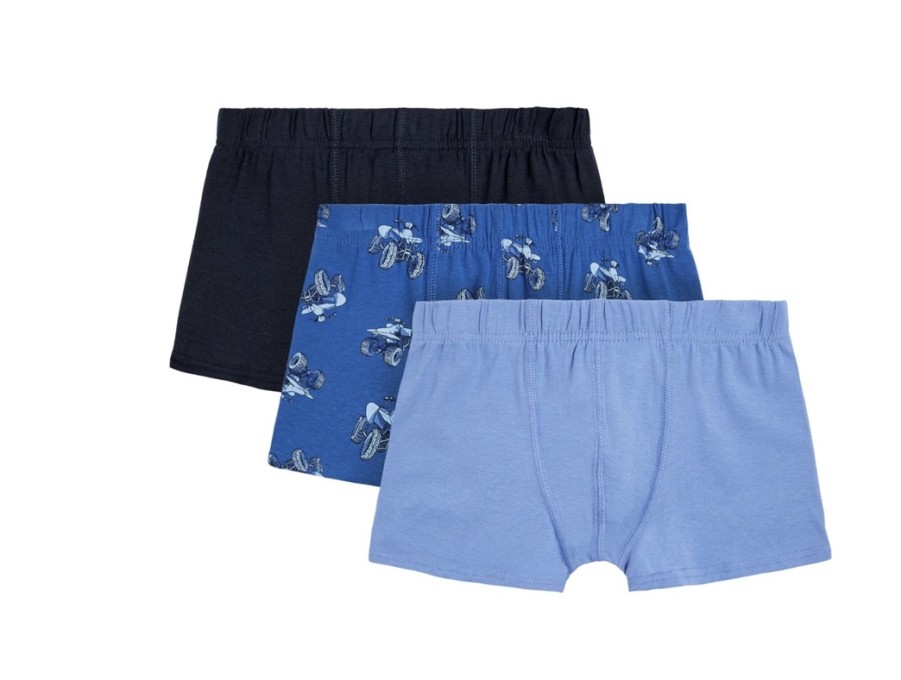 Online Name It Name It Nautical Blue Mix Atv Boxershorts (3-Pack)