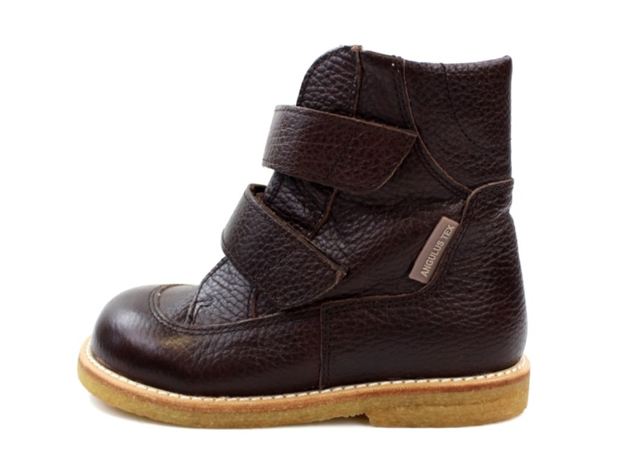 Online Angulus Angulus Dark Brown Winter Boot With Tex