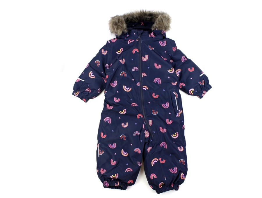 Hot Name It Name It Dark Sapphire Rainbow Snowsuit