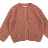 Clearance Wheat Wheat Cardigan Magnella Rose Cheeks