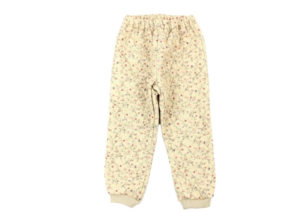 New Wheat Wheat Thermal Pants Alex Flower Vine