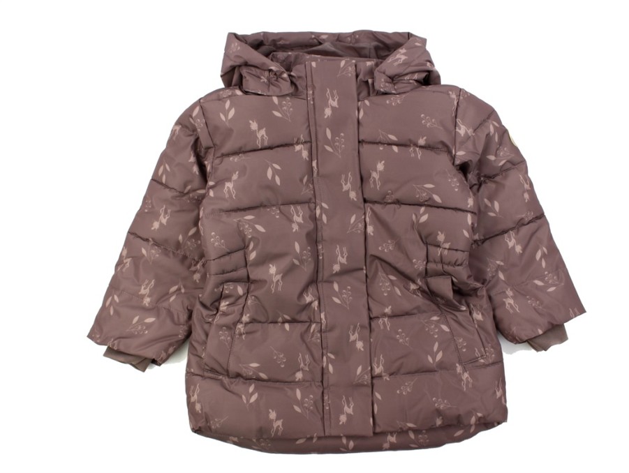 Hot Name It Name It Peppercorn Printed Winter Jacket