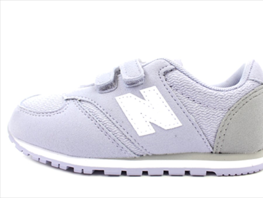 Clearance New Balance New Balance Sneaker Lilac/Gray With Velcro