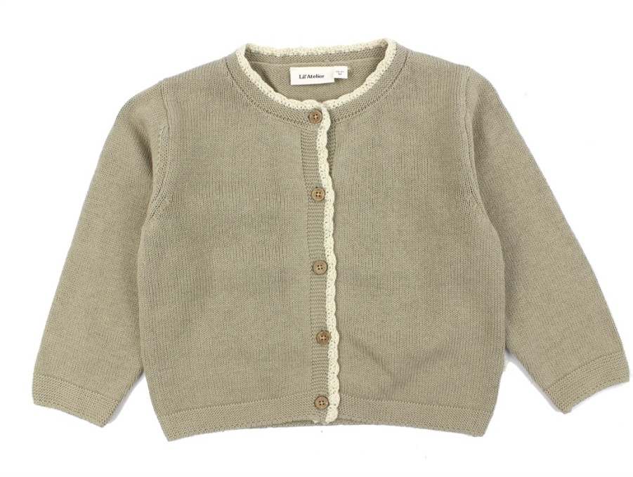 Best Lil Atelier Lil Atelier Chinchilla Knit Cardigan