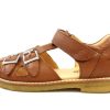 Best Angulus Angulus Sandal Cognac With Buckles And Velcro