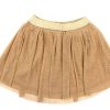 Best Name It Name It Skirt Gilded Beige Glitter