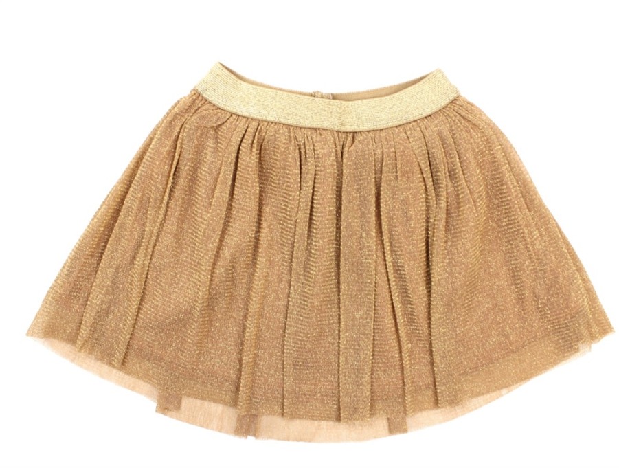 Best Name It Name It Skirt Gilded Beige Glitter