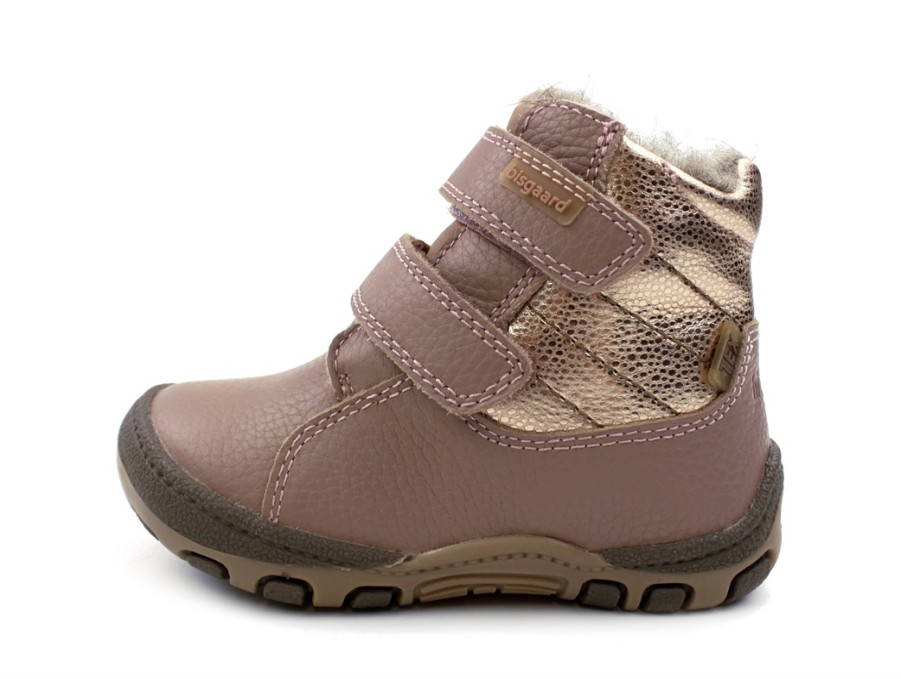 New Bisgaard Bisgaard Nude Winter Boot Hunter With Velcro And Tex