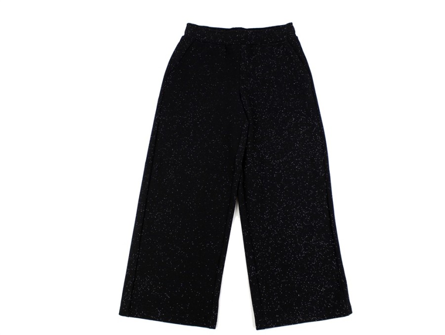 Hot Name It Name It Black Wide Glitter Trousers