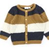 Clearance Name It Name It India Ink Striped Knit Cardigan