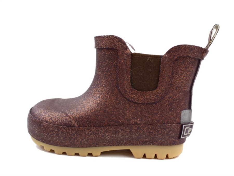 Clearance Celavi Celavi Winter Rubber Boots Short Fudge Glitter