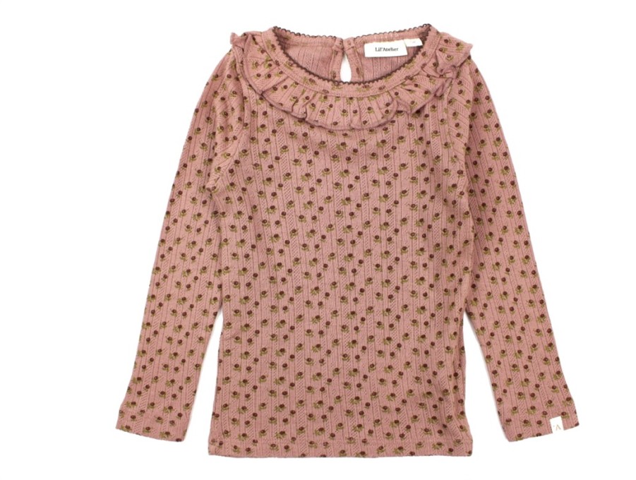 New Lil Atelier Lil Atelier Top Burlwood Print