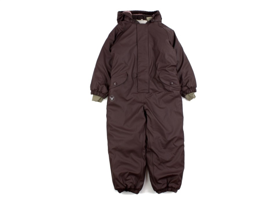 Wholesale Wheat Wheat Eggplant Rubber Snowsuit Ludo