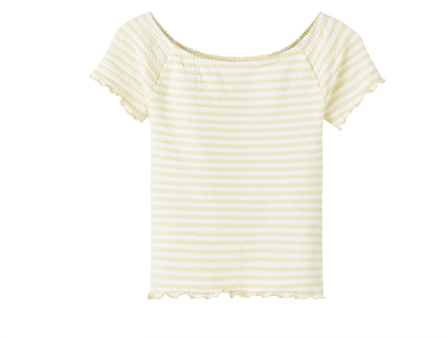 Wholesale Name It Name It Double Cream Top Stripes