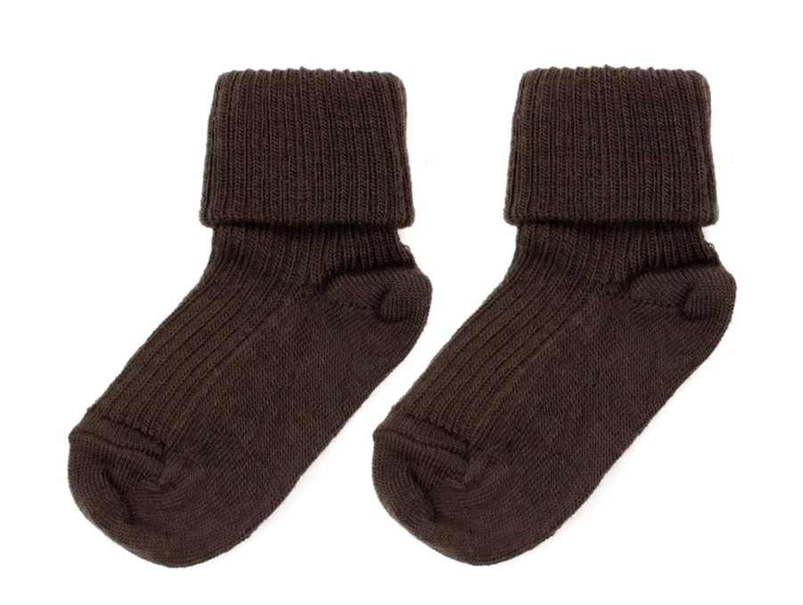 Clearance MP Mp Socks Wool Dark Brown (2-Pack)