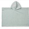 Hot Liewood Liewood Paco Stripe Peppermint White Hooded Towel Poncho