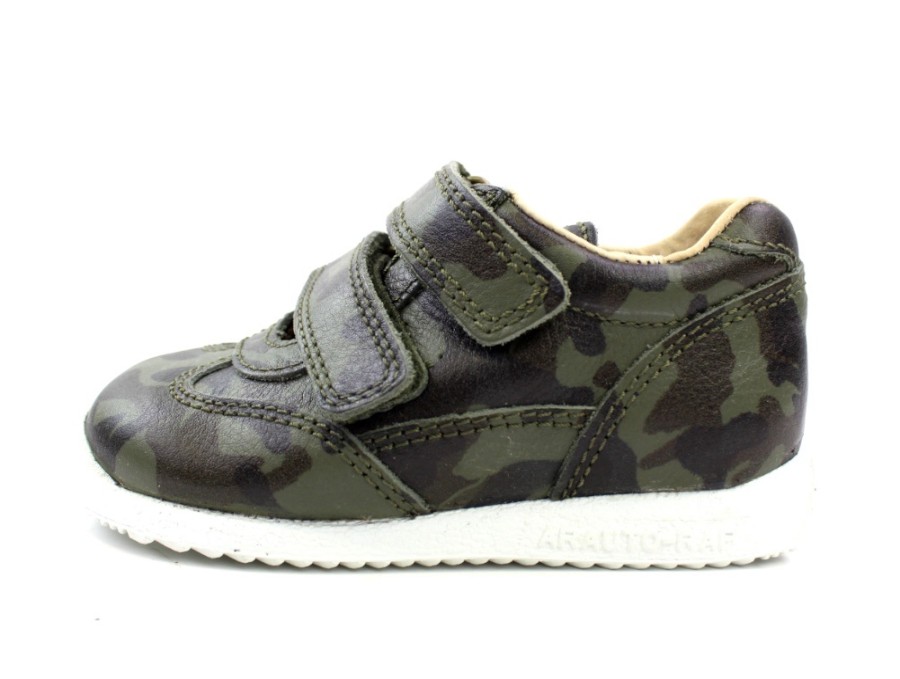 New Arauto RAP Arauto Rap Shoes Simba Olive Camouflage Leather