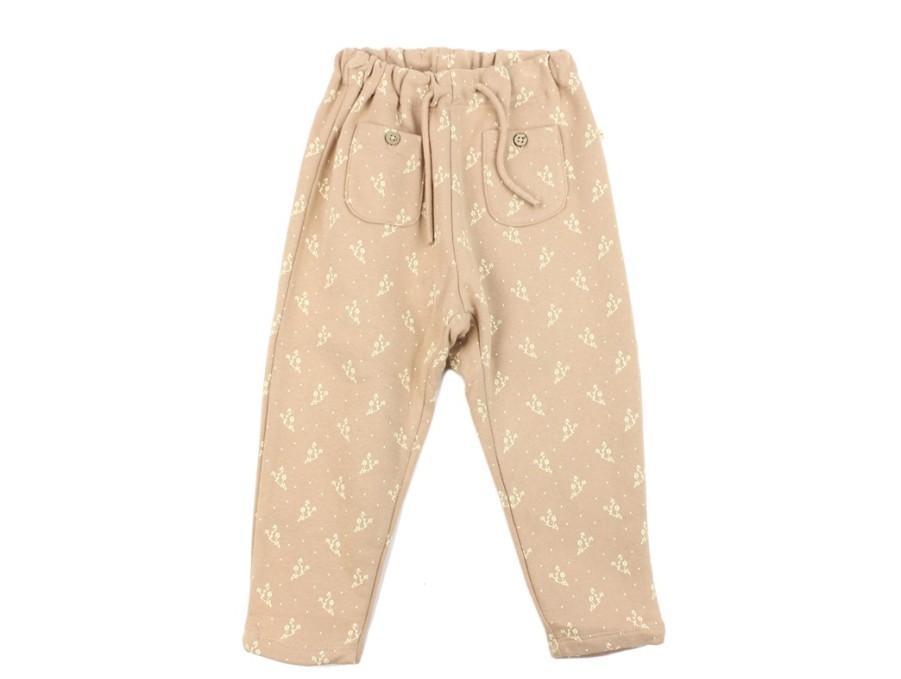 Hot Lil Atelier Lil Atelier Nougat Floral Sweatpants