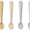 Online Liewood Liewood Jojoba Multi Mix Baby Spoon Siv Silicone (4-Pack)