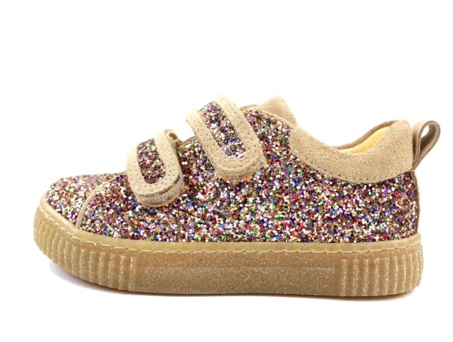 New Angulus Angulus Multi Glitter Sand Shoes