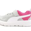 Wholesale Puma Puma Light Gray/Puma White/Pink Sneakers Evolve