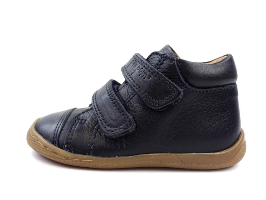 Wholesale Pom Pom Pom Pom Toddler Shoe Navy With Velcro