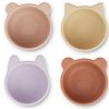 Best Liewood Liewood Light Lavender Multi Mix Bowls Malene Silicone (4-Pack)