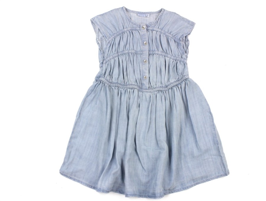 Wholesale Name It Name It Dress Light Blue Denim