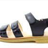 Online Angulus Angulus Sandal Black With Hearts And Varnish