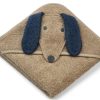 Hot Liewood Liewood Dog/Oat Mix Hooded Baby Towel Albert