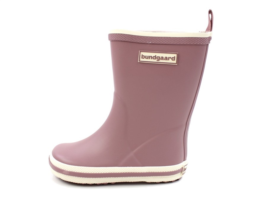 Hot Bundgaard Bundgaard Dark Rose Rubber Boot Charly High