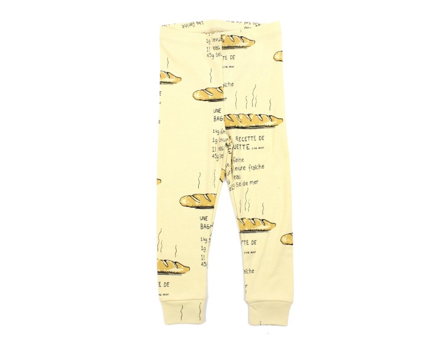 Clearance Mini Rodini Mini Rodini Yellow Baguette Leggings