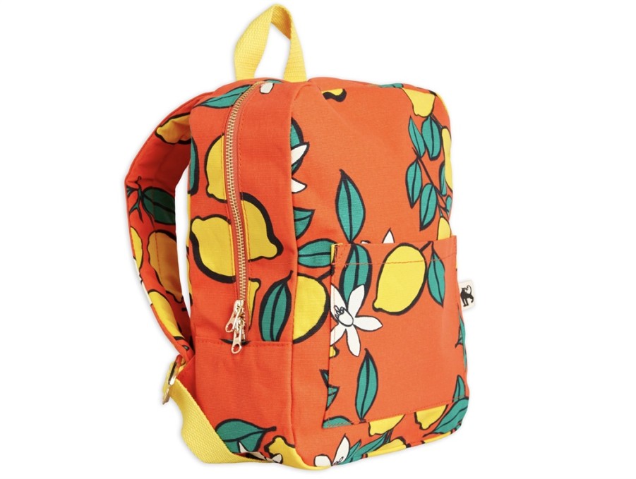 New Mini Rodini Mini Rodini Red Lemon Backpack