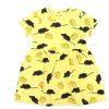 New Mini Rodini Mini Rodini Dress Yellow Mouse/Cheese