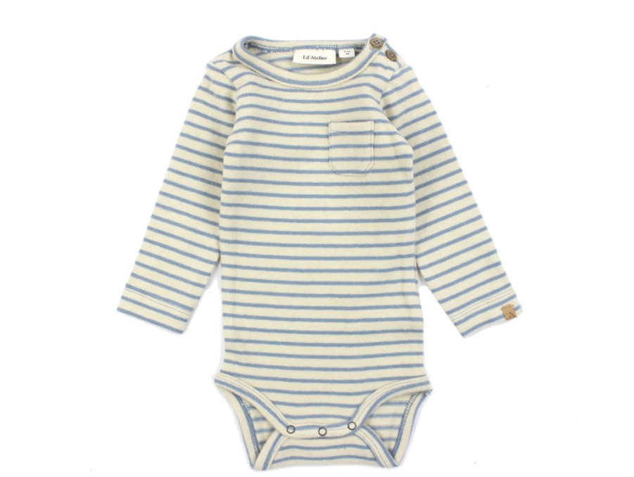 Hot Lil Atelier Lil Atelier Smoke Blue Striped Body