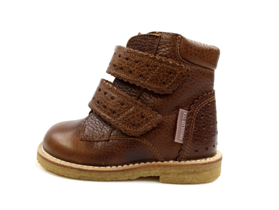 Best Angulus Angulus Cognac Winter Boot With Tex