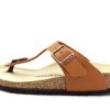 Hot Birkenstock Birkenstock Gizeh Sandal Ginger Brown With Buckle