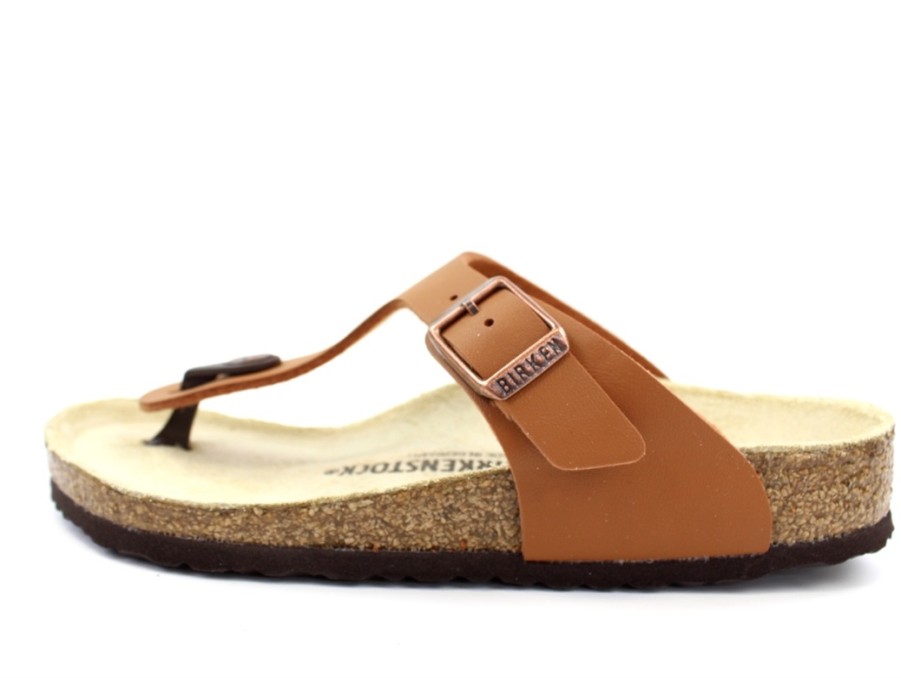 Hot Birkenstock Birkenstock Gizeh Sandal Ginger Brown With Buckle