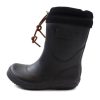 Best Bisgaard Bisgaard Winter Rubber Boot Black With Wool Lining