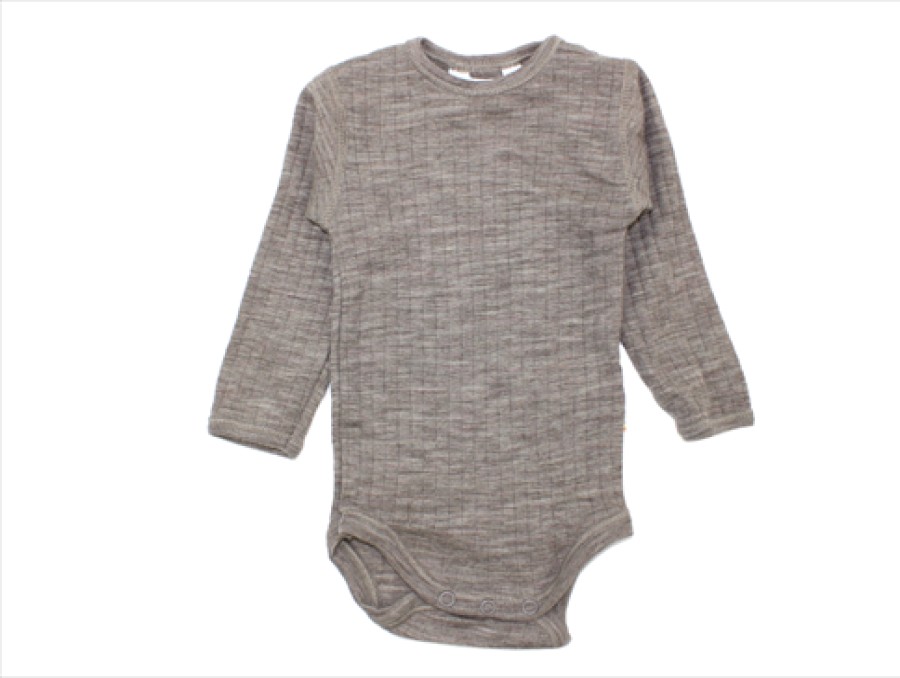 Online Joha Joha Sesame Melange Bodysuit Merino Wool