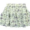 Best Creamie Creamie Skirt Flower Dobby Sea Foam