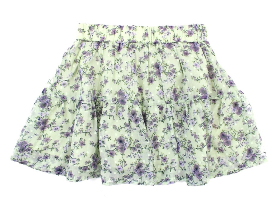 Best Creamie Creamie Skirt Flower Dobby Sea Foam