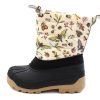 Hot Angulus Angulus Winter Garden Print Snow Boot