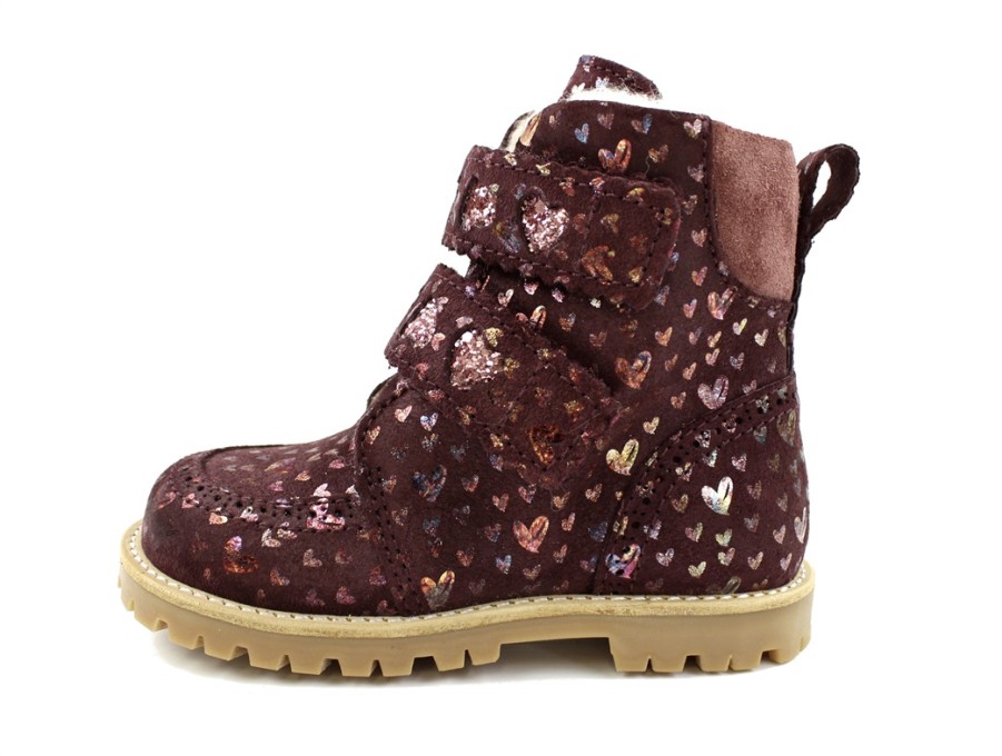 Clearance Arauto RAP Arauto Rap Old Rose Hearts Disco Winter Boot Millie With Tex