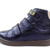 Hot Bisgaard Bisgaard Winter Sneaker Midnight Metallic With Velcro And Tex